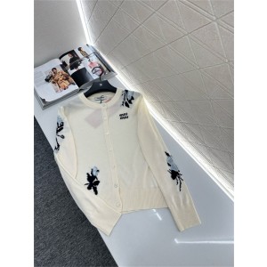 미우미우 긴팔 가디건 M12497 2025/신상