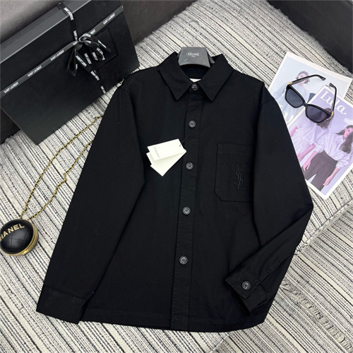 생로랑 긴팔 셔츠 C12603 2025/신상