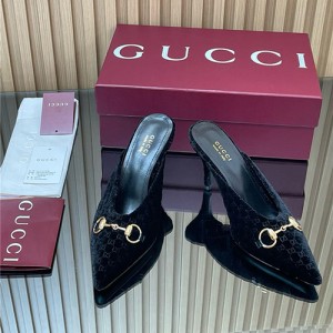 구찌 여성용 슬리퍼 (굽높이8.5CM) G80961-1 2025/신상