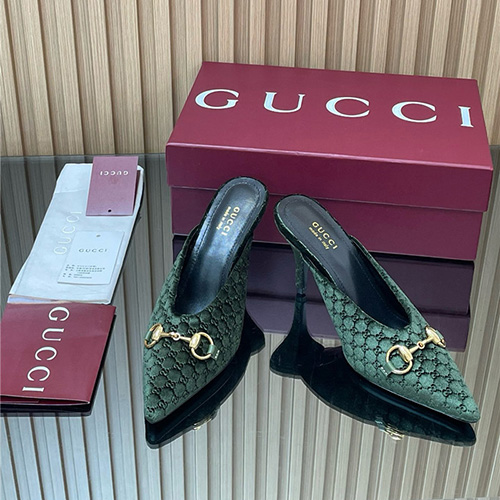 구찌 여성용 슬리퍼 (굽높이8.5CM) G80961-2 2025/신상