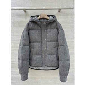 브루넬로 쿠치넬리 후드 패딩 자켓 (충전재-거위털) B61040 2025/신상