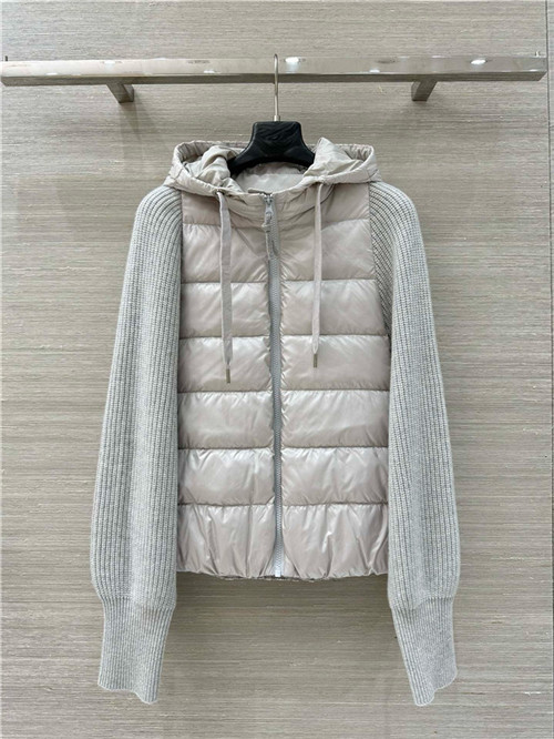 브루넬로 쿠치넬리 후드 패딩 자켓 (충전재-거위털) B69601 2025/신상