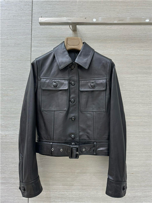 생로랑 양가죽 자켓 Y29601 2025/신상