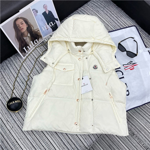 몽클레어 후드 패딩 조끼 (충전재-거위털) M24502 2025/신상