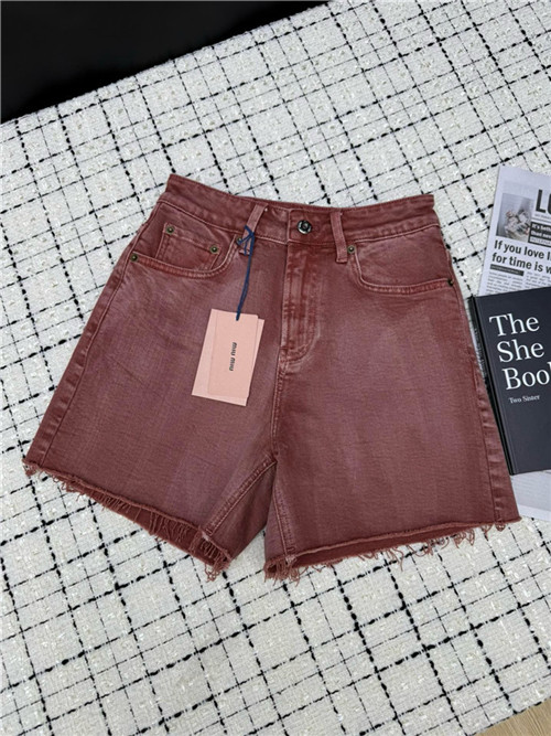 미우미우 데님 반바지 M42305 2025/신상