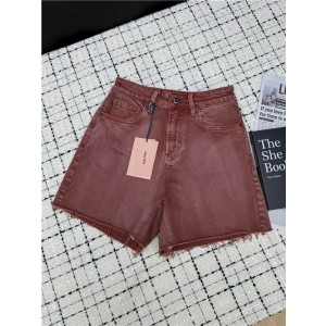 미우미우 데님 반바지 M42305 2025/신상