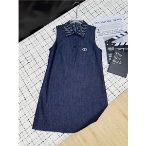 디올 데님 민소매 원피스 D92709 2025/신상
