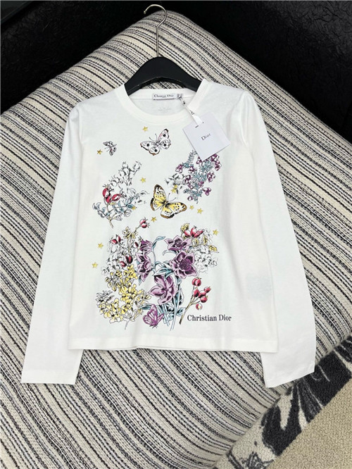 디올 긴팔 티셔츠 D81854 2025/신상