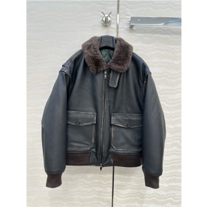 더로우 소가죽 자켓 T31260 2025/신상