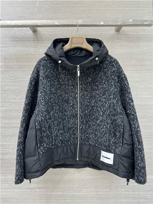 질 샌더 후드 자켓 J14991 2025/신상