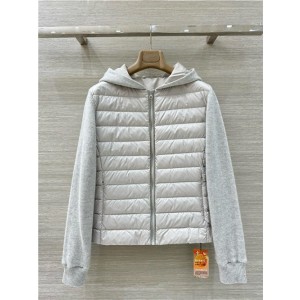 브루넬로 쿠치넬리 후드 패딩 자켓 (충전재-거위털) B68602 2025/신상