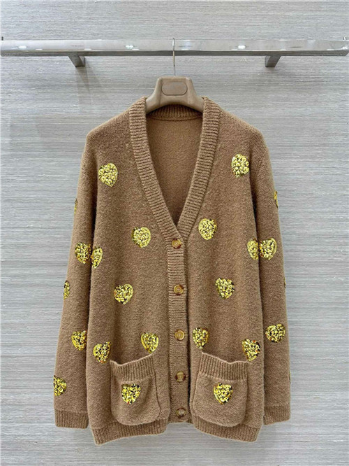 발렌티노 캐시미어 긴팔 가디건 V74704 2025/신상