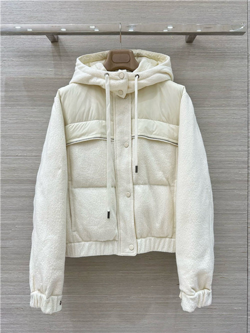 브루넬로 쿠치넬리 후드 패딩 자켓 (충전재-거위털) B69803 2025/신상