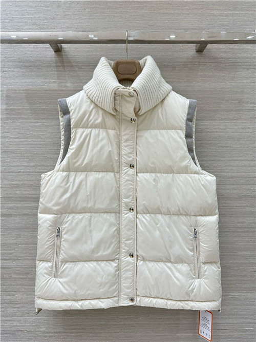 브루넬로 쿠치넬리 패딩 조끼 (충전재-거위털) B68201 2025/신상