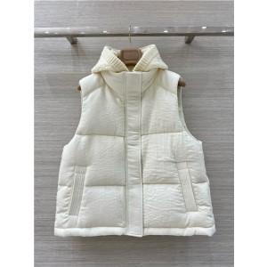 로로피아나 후드 패딩 조끼 (충전재-거위털) L59404 2025/신상