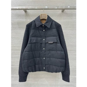 브루넬로 쿠치넬리 패딩 자켓 (충전재-거위털) B69701 2025/신상