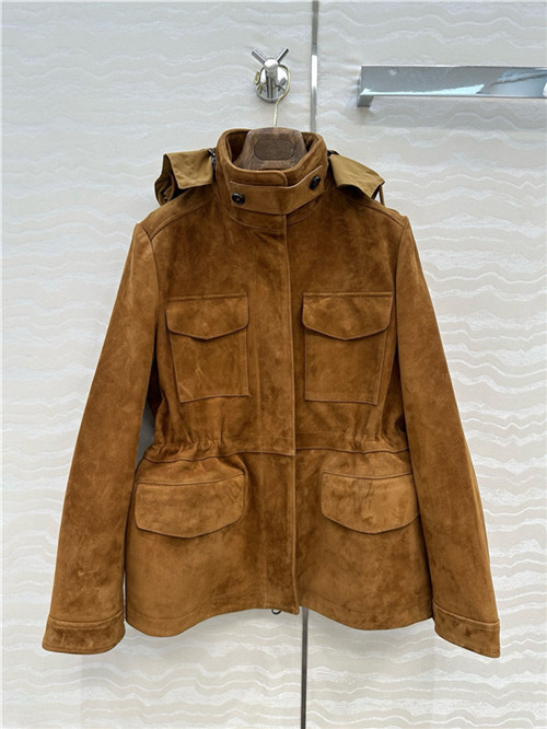 로로피아나 사슴융 후드 자켓 L91430 2025/신상