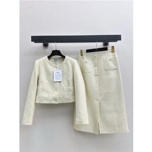 샤넬 자켓 스커트 세트 C64808 2025/신상