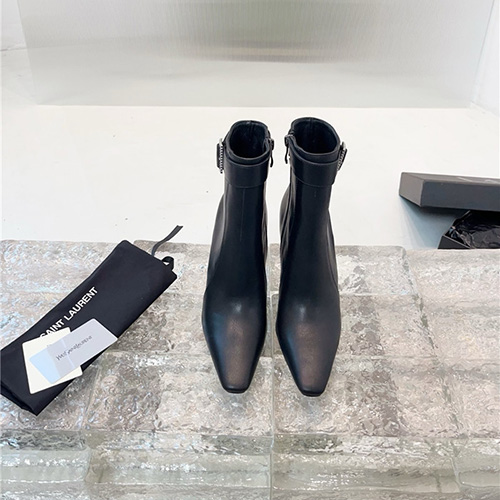 생로랑 여성용 부츠 (굽높이10.5CM) Y60777 2025/신상