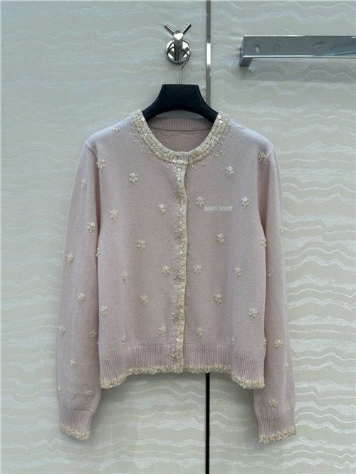 미우미우 긴팔 가디건 M04408 2025/신상