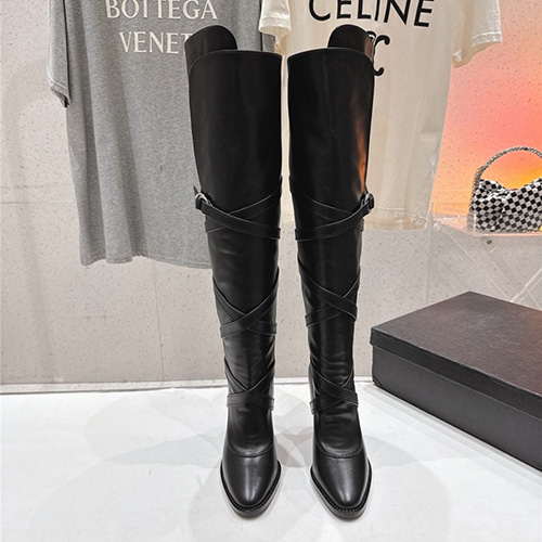 생로랑 여성용 부츠 (굽높이9.5CM) Y62788-2 2025/신상