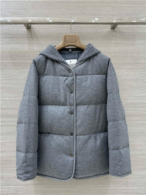 브루넬로 쿠치넬리 후드 패딩 자켓 (충전재-거위털) B51260 2025/신상