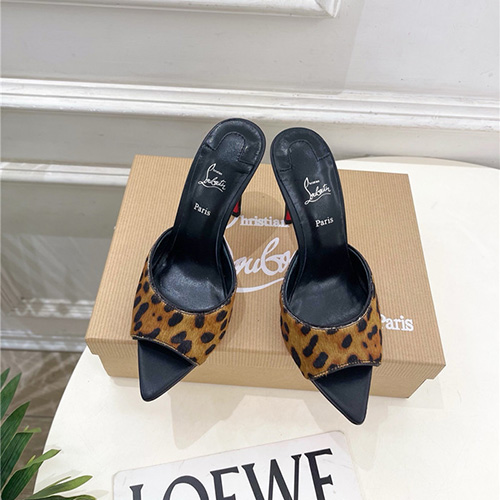 크리스찬루부탱 여성용 슬리퍼 (굽높이10CM) C37811-2 2024/신상