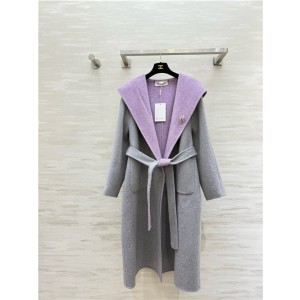 막스마라 양면 캐시미어 후드 코트 M15993 2025/신상