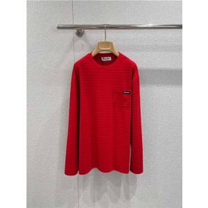 미우미우 긴팔 티셔츠 M92101 2026/신상