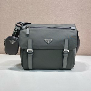 프라다 나일론 플랩 메신저백 1BD953B