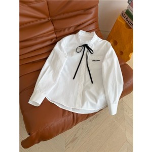 미우미우 긴팔 셔츠 M72805 2026/신상