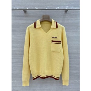 미우미우 긴팔 폴로 니트 M73252 2026/신상