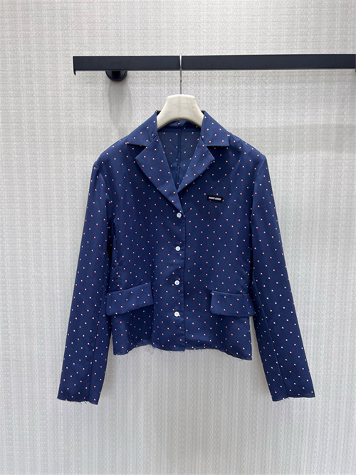 미우미우 긴팔 셔츠 M72997 2026/신상